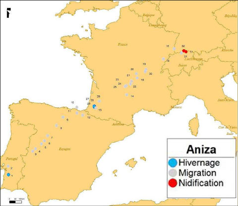 mapa del boletin migracion de argos 21 de aniza