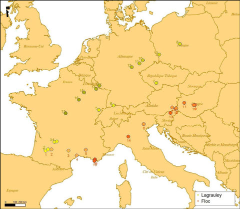 mapa del boletin migracion de argos 21 de laugrey