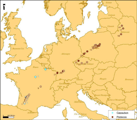 mapa del boletin migracion de argos 21 de pedecos
