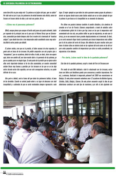 Publicación en la Revista Caza Extremadura III Quedada Palomera.